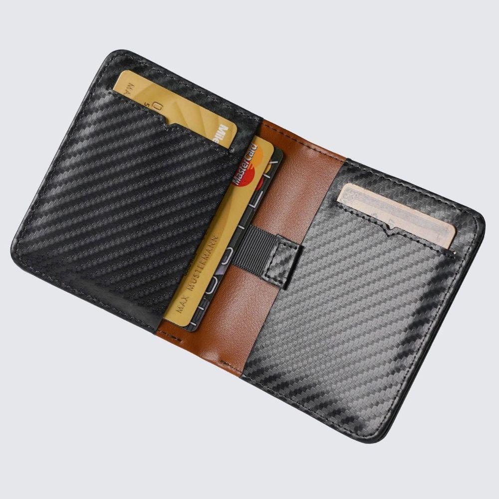 FREO Airtag Wallet - Carbon Black-2