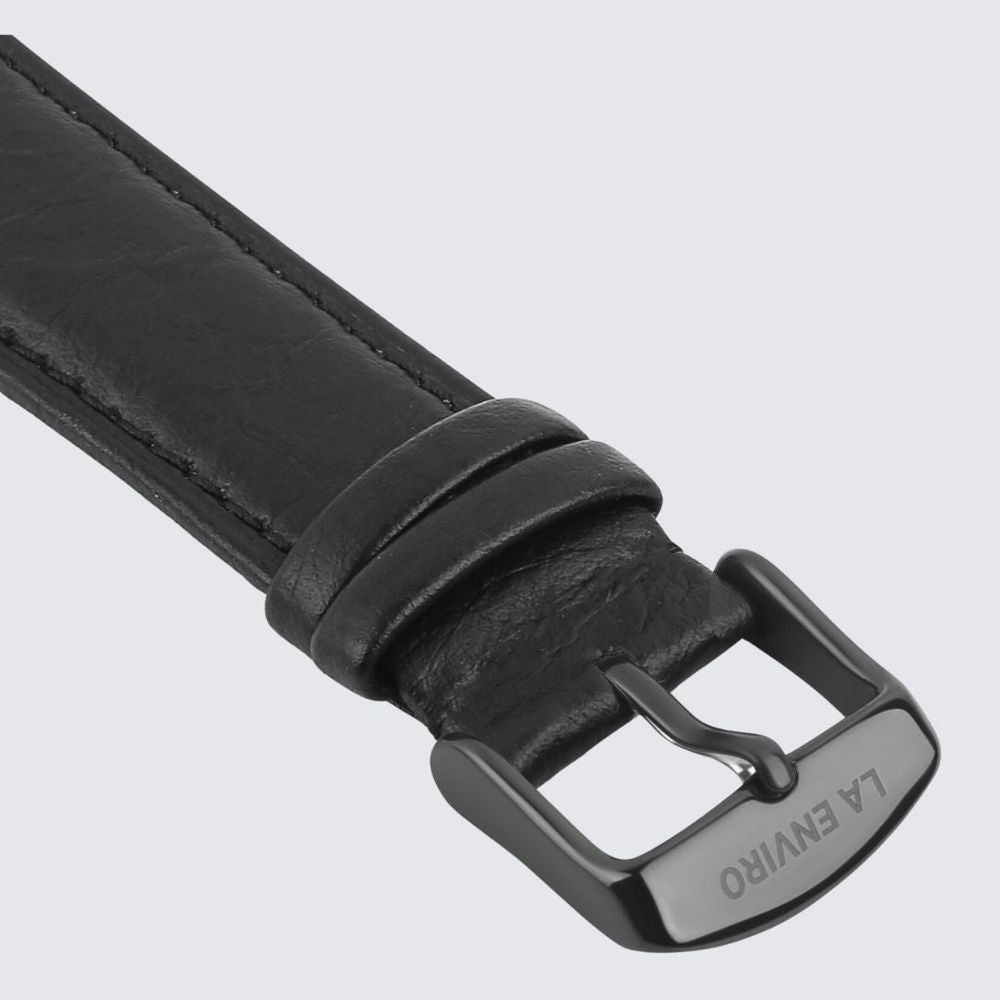 Black Pineapple Leather Watch Strap | 20MM-4