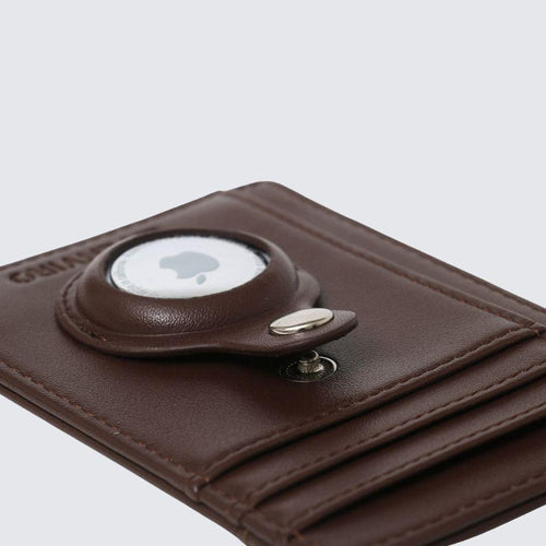 Load image into Gallery viewer, BRADDON Airtag Card Holder I Brown-2
