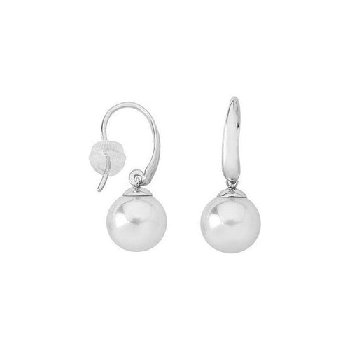 Load image into Gallery viewer, &quot;Elegance Embodied: Majorica Mod. 11845.01.2.000.010.1 Sterling Silver Accent Earrings&quot;
