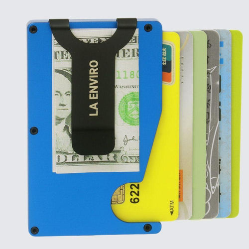 Load image into Gallery viewer, HUNTLY AirTag Wallet I Blue-1
