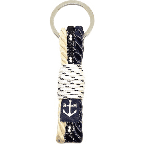 Load image into Gallery viewer, Twisted Rope Handmade Keychain-0
