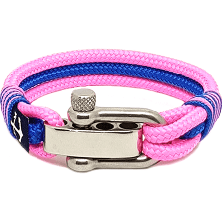 Adjustable Shackle Flanders Nautical Bracelet-0