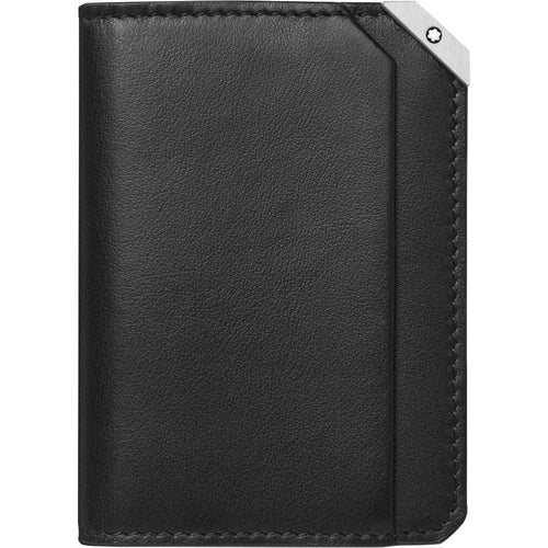 Load image into Gallery viewer, Montblanc Meisterstuck Urban Black Leather 124099 Men&#39;s Business Card Holder
