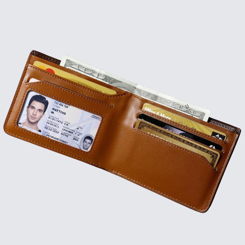 NEWTOWN Wallet - Brown-1