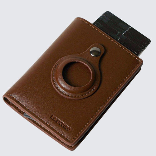 Load image into Gallery viewer, FITZROY AirTag Wallet - Brown-1
