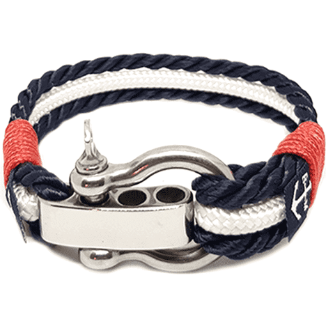 Adjustable Shackle Potemkin Nautical Bracelet-0