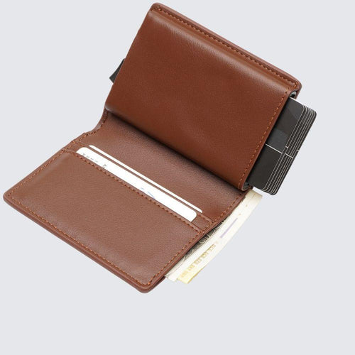 Load image into Gallery viewer, FITZROY AirTag Wallet - Brown-3
