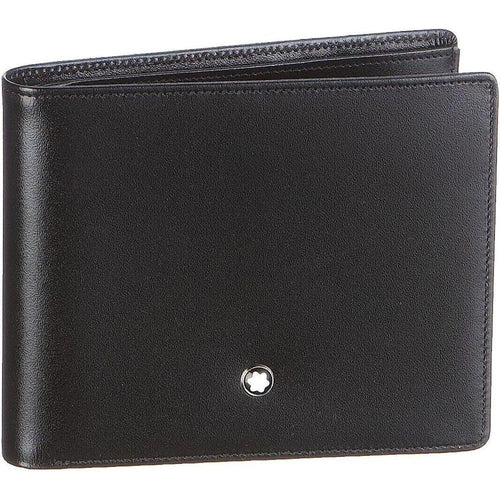 Load image into Gallery viewer, Montblanc Meisterstuck 16354 Black Leather Unisex Wallet

