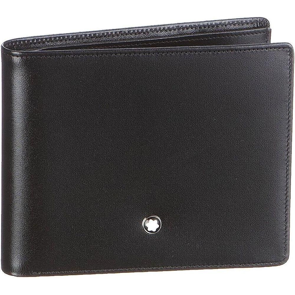 Montblanc Meisterstuck 16354 Black Leather Unisex Wallet