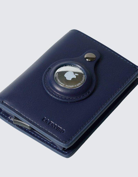 FITZROY AirTag Wallet - Blue-0