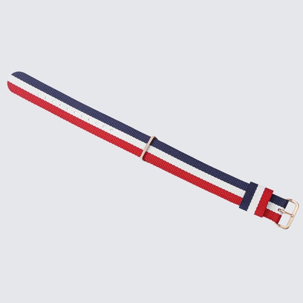 Nato Red, Blue & White Strap | 20MM-1