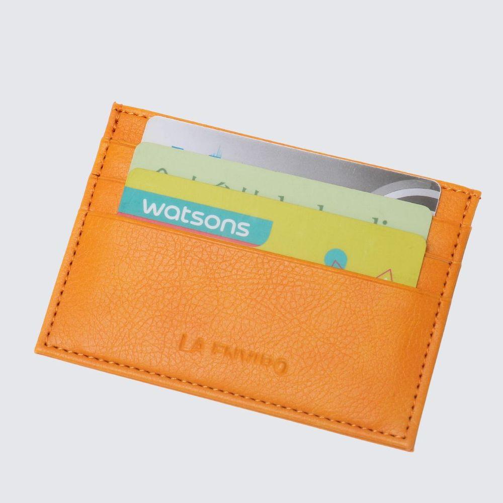 AVOCA Unisex Card Holder I Orange-1
