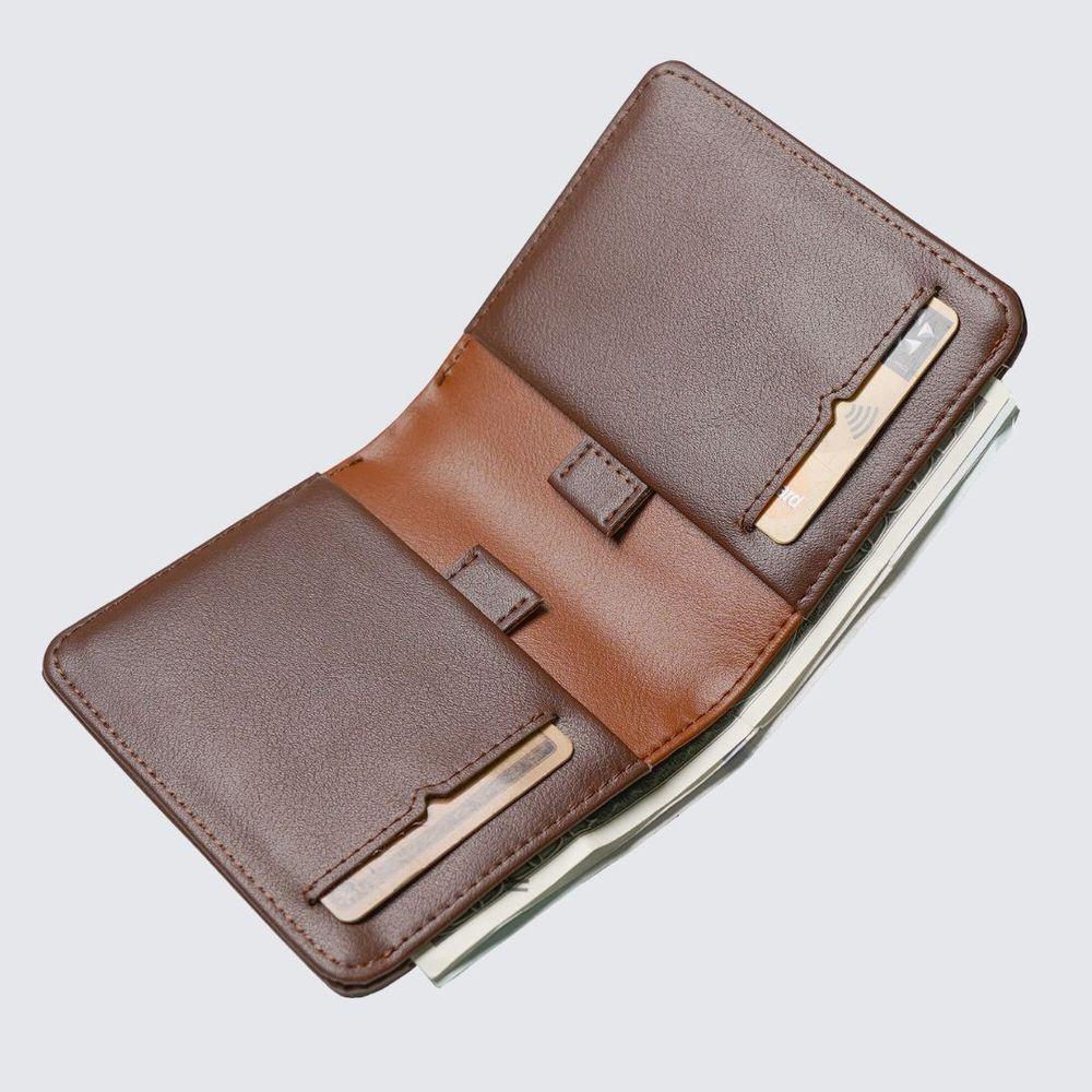 FREO Airtag Wallet - Brown-1