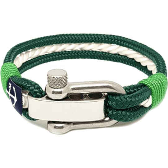 Adjustable Shackle Danube Nautical Bracelet-0