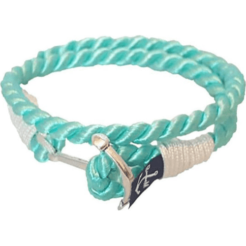 Load image into Gallery viewer, Aqua Rope Nautical Bracelet-0
