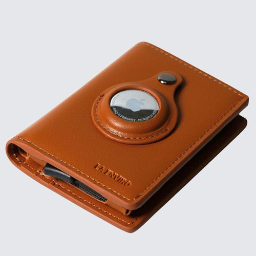 Load image into Gallery viewer, FITZROY AirTag Wallet - Tan-0
