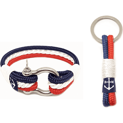 Load image into Gallery viewer, Netherlands Nautical Bracelet and Keychain-0
