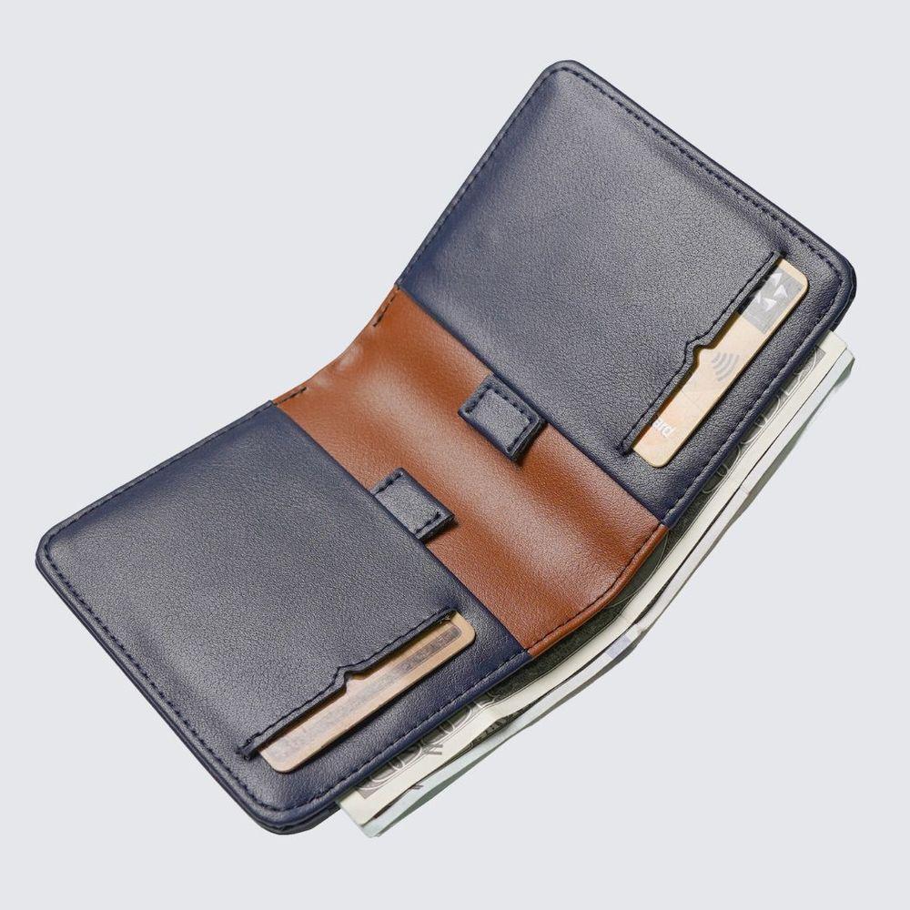 FREO Airtag Wallet - Blue-1