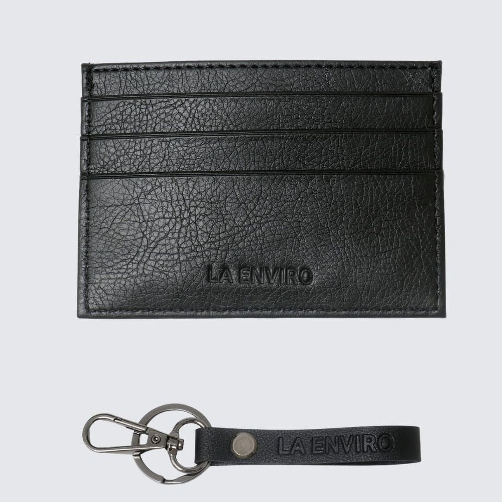 AVOCA Unisex Card Holder I Black-0