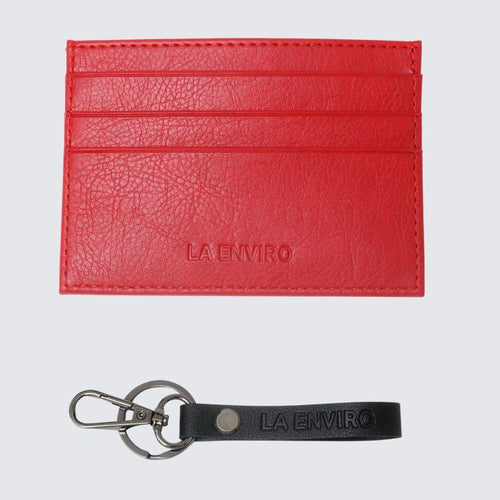 Load image into Gallery viewer, AVOCA Unisex Card Holder I Red-0
