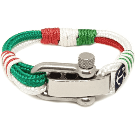 Adjustable Shackle Bray Nautical Bracelet-0