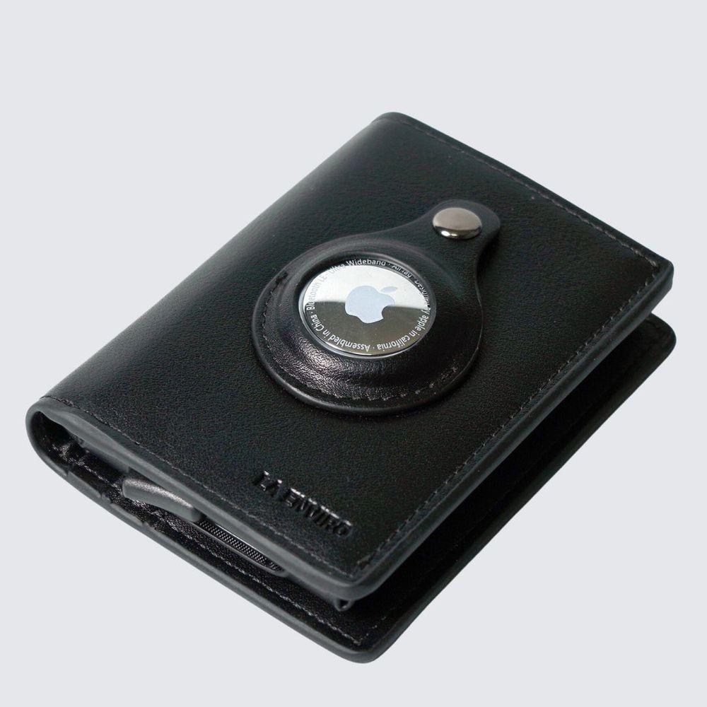 FITZROY AirTag Wallet - Black-0