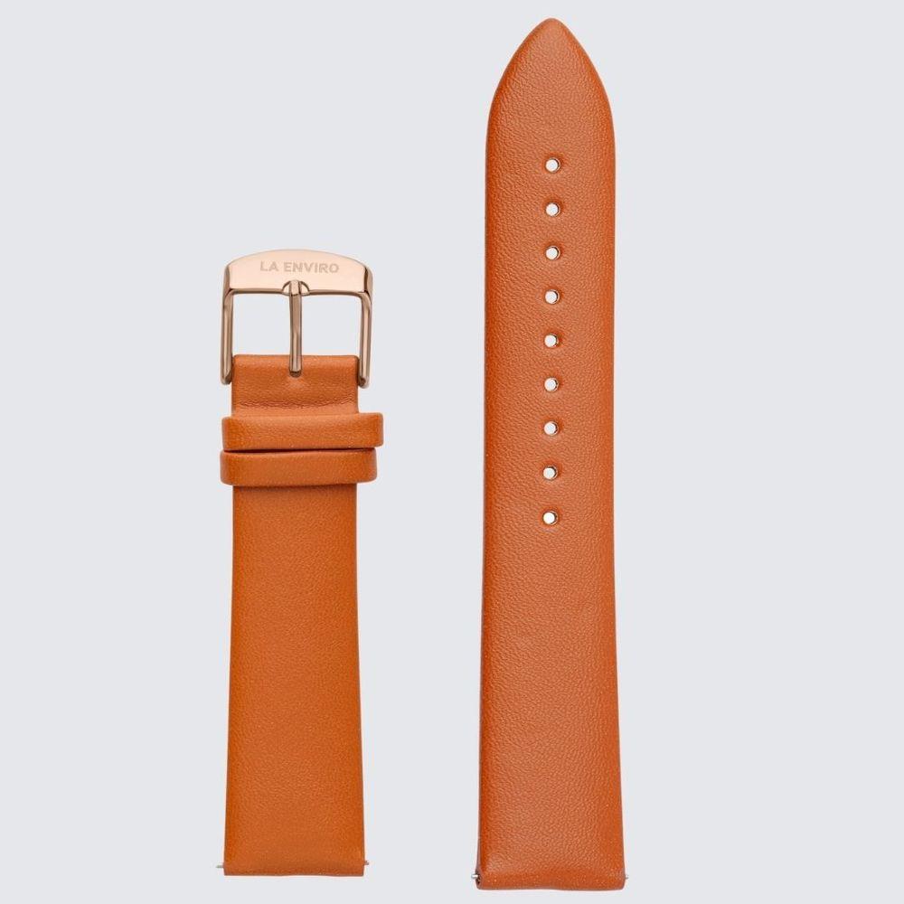 Tan Unstitched Watch Strap | 20MM-3