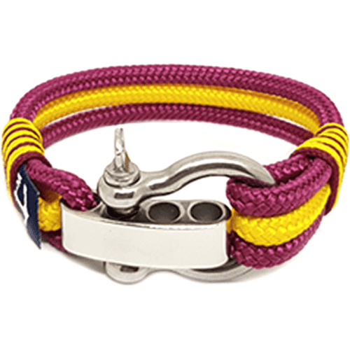 Load image into Gallery viewer, Adjustable Shackle Dalai Lama Nautical Bracelet-0
