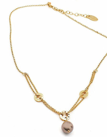 Ladies'Necklace Folli Follie 3N7S063YB (30 cm)-0