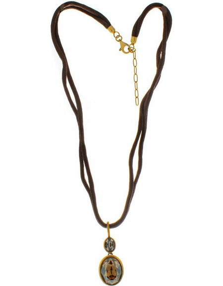 Ladies'Necklace Folli Follie 3N7S123YFS (24,5 cm)-0