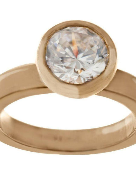 Ladies' Ring Folli Follie 3R9S133YC-0