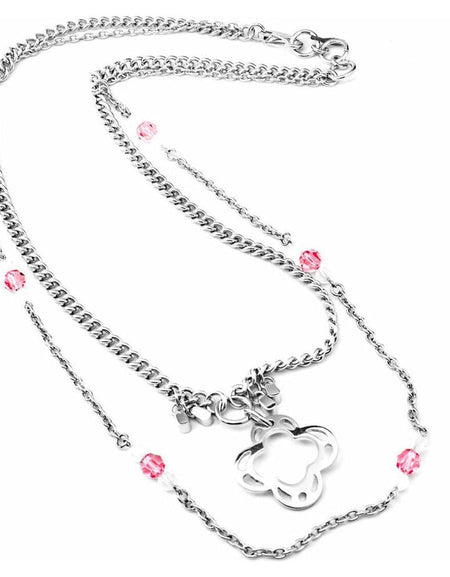 Ladies'Necklace Folli Follie 3N9F226PW (45 cm)-0