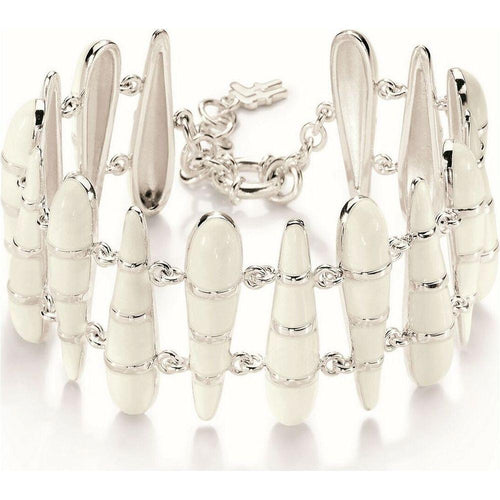 Load image into Gallery viewer, Ladies'Bracelet Folli Follie 3B0F056W White Silver (18 cm)-0
