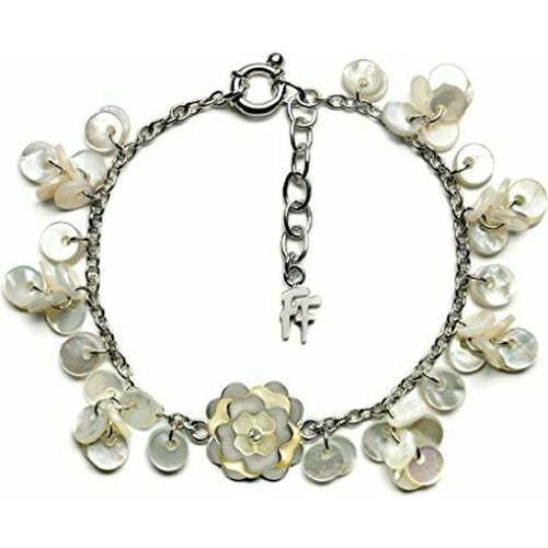 Load image into Gallery viewer, Ladies&#39;Bracelet Folli Follie 2B14F003WW Steel Mother of pearl (23 cm)-0
