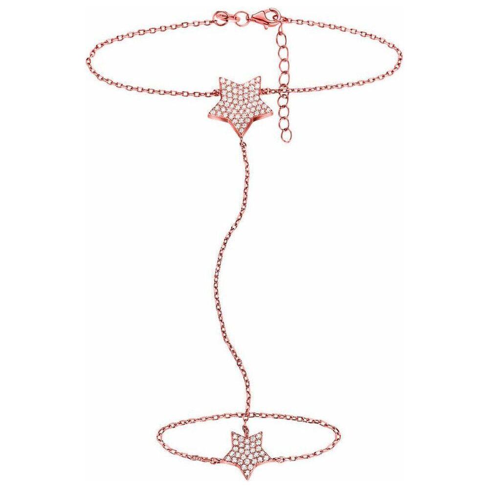 Ladies'Bracelet Folli Follie 3B15S096RC Pink Steel (17 cm)-0