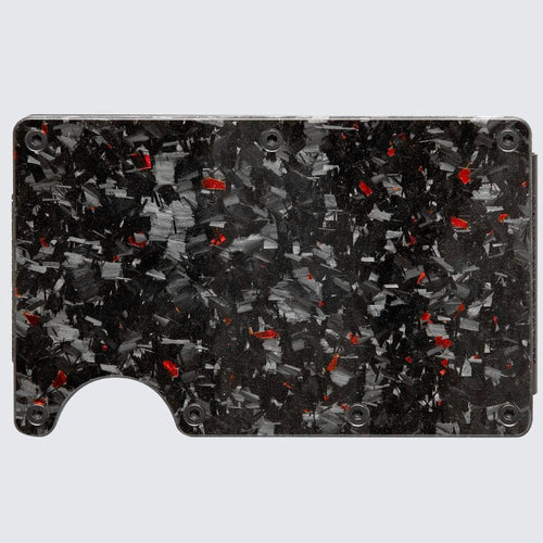 Load image into Gallery viewer, LORNE Forged Carbon Wallet I Gloss Red-2
