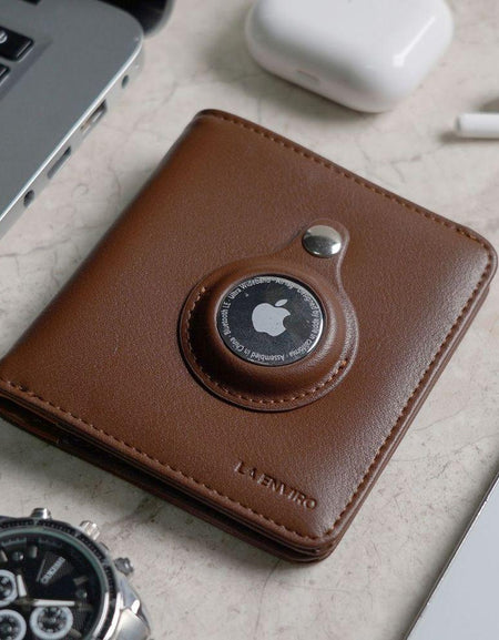 FREO Airtag Wallet - Brown-0