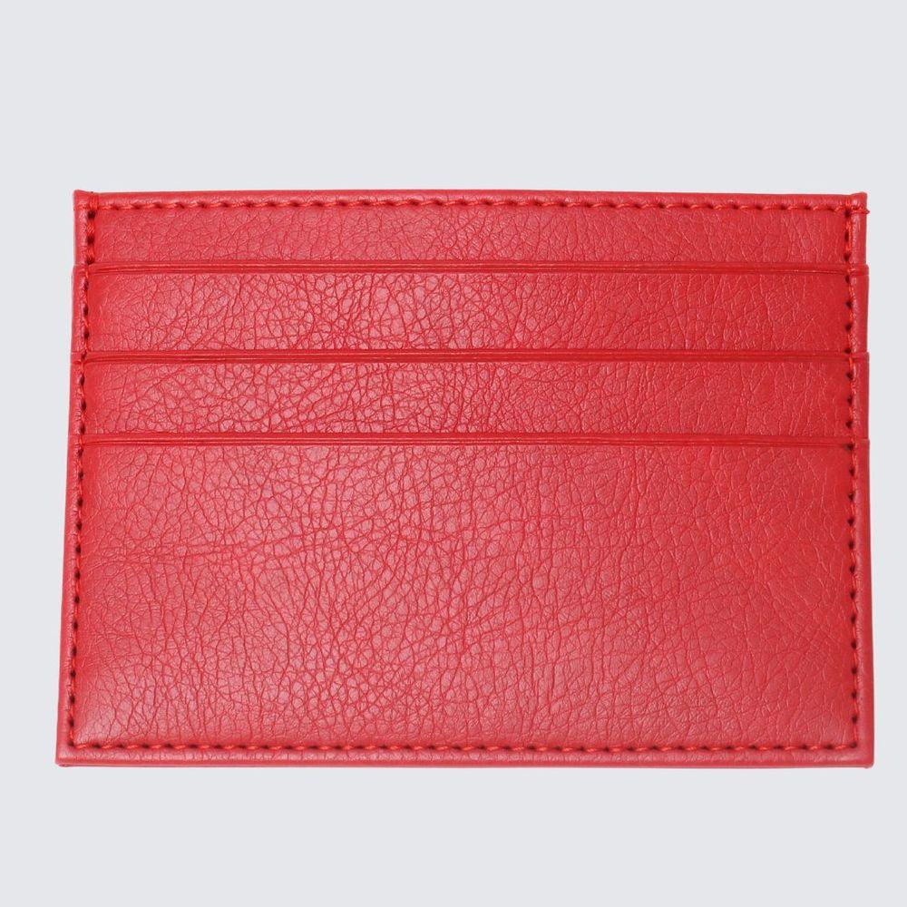 AVOCA Unisex Card Holder I Red-4