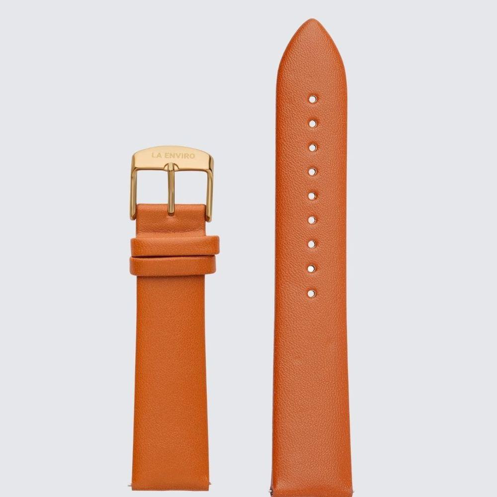 Tan Unstitched Watch Strap | 20MM-5