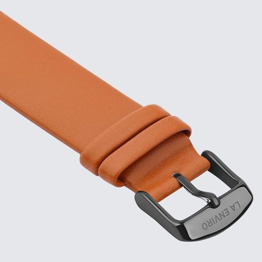 Tan Unstitched Watch Strap | 20MM-6