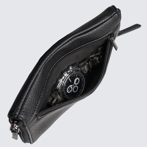 Load image into Gallery viewer, EDEN Double Sided Glasses Case I Black-4
