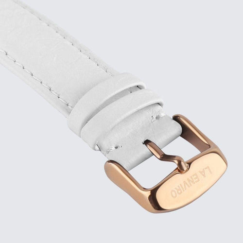 Load image into Gallery viewer, White Pineapple Leather Watch Strap | 20MM-1
