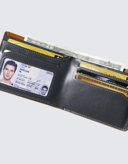 NEWTOWN Wallet - Tan-1