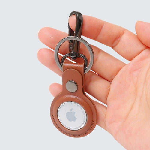 Load image into Gallery viewer, TILBA Airtag Keyring X 2 I Tan-1
