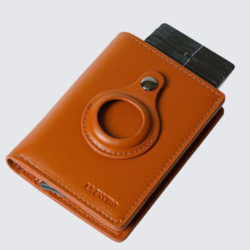 Load image into Gallery viewer, FITZROY AirTag Wallet - Tan-1
