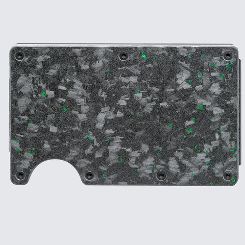 Load image into Gallery viewer, LORNE Forged Carbon Wallet I Matte Green-2
