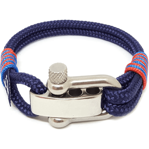 Adjustable Shackle Yachting Nautical Bracelet-0