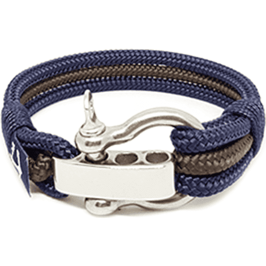 Adjustable Shackle Derry Nautical Bracelet-0