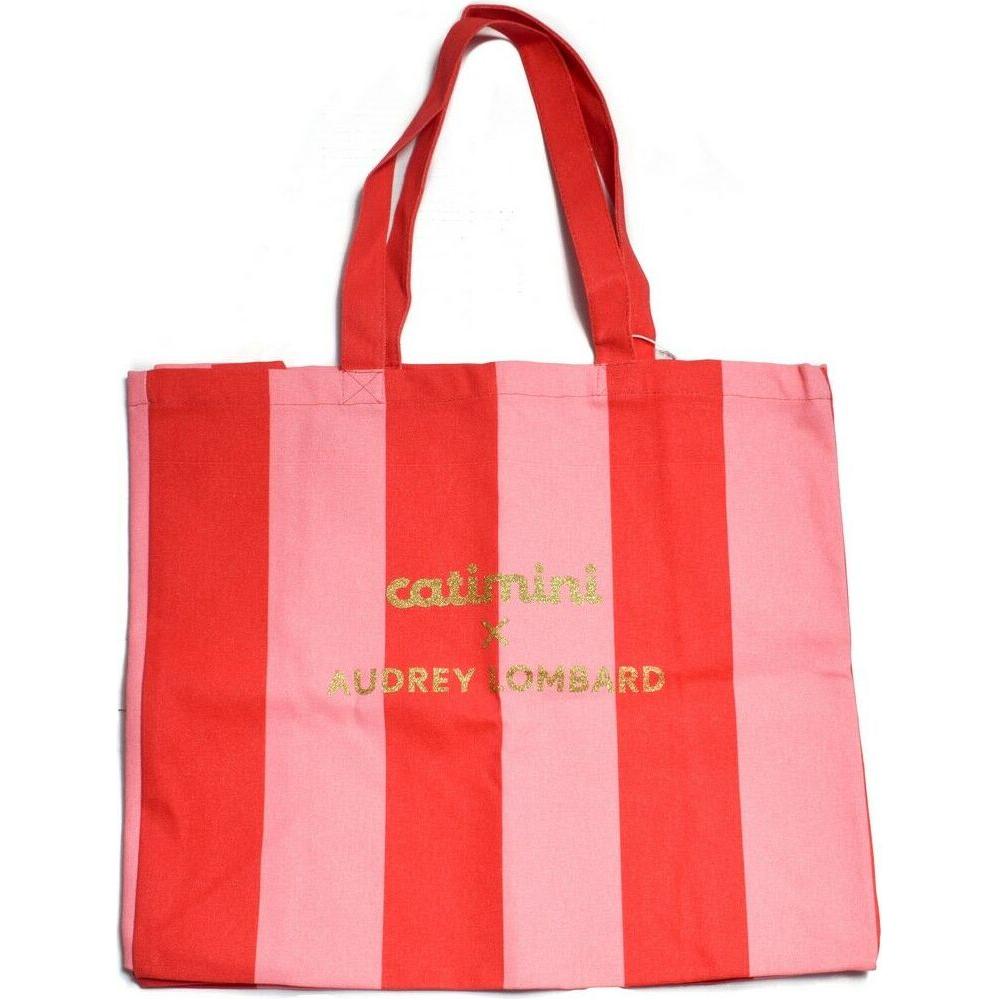 Women's Handbag Audrey Lombard CP95019 Pink (47 x 40 x 18 cm)-0